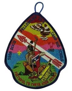1998 Dixie Fellowship Patch Eswau Huppeday Lodge 560 Piedmont Area NC - Picture 1 of 2