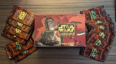 GOD PACK- 2X Rares Star Wars CCG Cloud City Sealed RePack Booster, 2R, 4U, 3C - Image 1 of 3