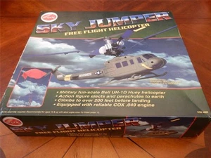 NEW 049 .049 Powered Engine FreeFlight COX SKY JUMPER Helicopter Bell UH-1D Huey - Picture 1 of 1