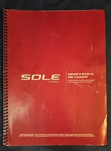 Sole F80 Treadmill Owner’s Manual 2019 Ver C Replacement Guide Book Fitness - Picture 1 of 3