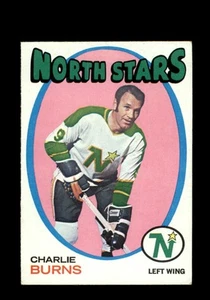 1971-72 Topps #21 Charlie Burns Minnesota North Stars VG-EX - Picture 1 of 2