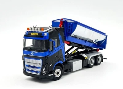 Volvo FH5 Globetrotter aparejado camión sistema de gancho + contenedor de asfalto WSI 1.50 Foto 1 de 4