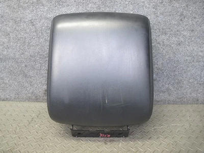 Infiniti QX56 QX80 2011-2017 consola central delantera reposabrazos tapa cuero negro Foto 1 de 4