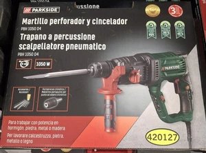 Parkside Trapano A Percussione Scarpellatore Pneumatico PBH 1050 D4 1050W Cavo - Foto 1 di 11