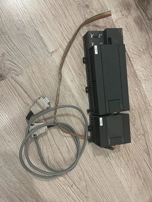 Siemens Simatic S7 200 SPS PLC CPU, 6ES7 216-2AD23-0XB0 + 22-1BH22-0XA0 EM223 - Bild 1 von 4