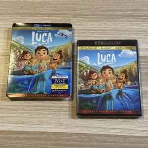 Luca - 4K Ultra / Blu Ray - Disney Pixar + Schutzhülle - Neu - Bild 1 von 4