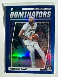 2022-23 Donruss Optic #6 Anthony Davis Elite Dominators Blue #/49 - Picture 1 of 2