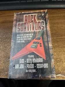 Rock Survivors VHS - Ozzy Megadeth KISS Anthrax Scorpions Rare 2001, New/Sealed - Picture 1 of 3