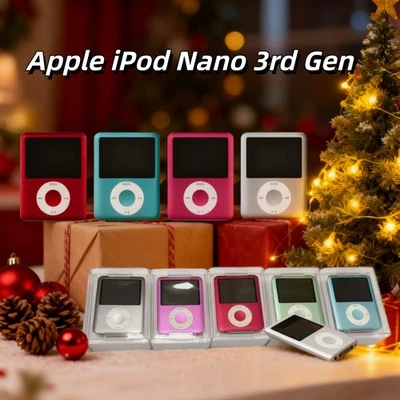 New Sealed Apple iPod Nano 3rd Gen 4GB 8GB All Color MP3 Players FREE SHIPPING - Image 1 of 4