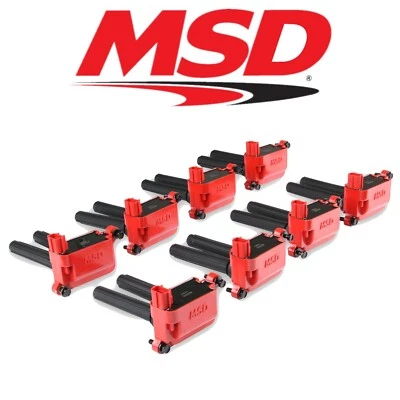 MSD Blaster Ignition Coil Set For 2011-2020 Dodge Ram 1500/2500/3500 5.7L Hemi - Image 1 of 4
