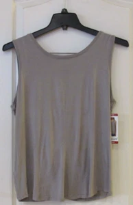 Active Life Drape Back Sleeveless Top Toasted Brown Women s Sz S-XXL NWT MSRP$49 - Picture 1 of 2