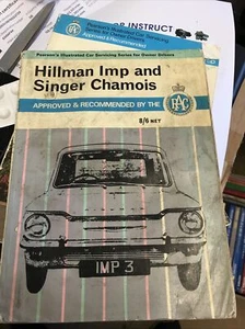 Hillman Imp And Singer Chamois - Pearson's Illustrated Car Servicing Series - Picture 1 of 7