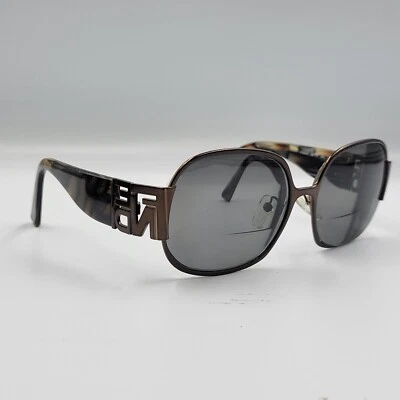 RARO DE COLECCIÓN FENDI FS5005 PISTOLA METAL JASPEADO GAFAS DE SOL MARCO SOLAMENTE Foto 1 de 4