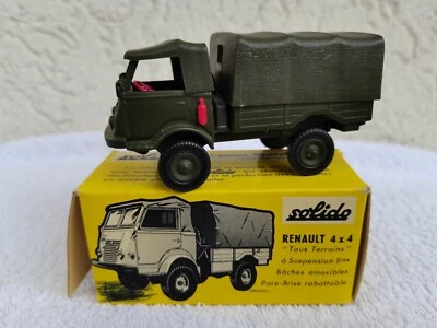 MODELLINO MILITARE STATICO SOLIDO - CAMION RENAULT 4X4 - FRANCE- - Immagine 1 di 4