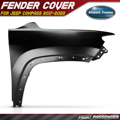 前右乘客挡泥板适用于吉普罗盘 2017 2018 2019 2020 2021 2022 2023 — 第 1/4 张图片