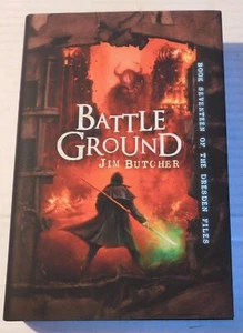 BATTLE GROUND: Novel of the Dresden Files, Book 17 LTD ED. SIGNED by JIM BUTCHER - Picture 1 of 4