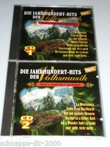 DIE JAHRHUNDERT HITS DER VOLKSMUSIK FOLGE 2 / 2 CD'S 36 HITS MIT TEDDY PARKER .. - Imagen 1 de 4