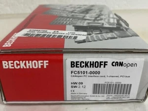 Beckhoff FC5101-0000 CANopen PLC FC51010000 New In Box Fast Shipping 1PCS - Afbeelding 1 van 6