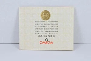 Folleto de papeleo Omega International ST 165.009 - 1961 - Imagen 1 de 3