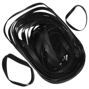50 Pcs Magnétophone à Bande Caoutchouc Courroie Accessoire Lecteur Cassette Courroies Entretien - Photo 1/12