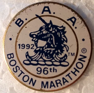 1992 ~ 96º Maratón Anual de Boston ~ B.A.A. PIN CONMEMORATIVO - Imagen 1 de 1