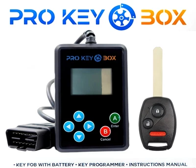 New Replacement Remote Key Fob & Programmer for Select Honda Civic & Odyssey - Image 1 of 4