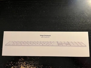 Apple Magic Keyboard mit Touch ID und Ziffernblock (DE) Weiß - USB-C - Bild 1 von 5