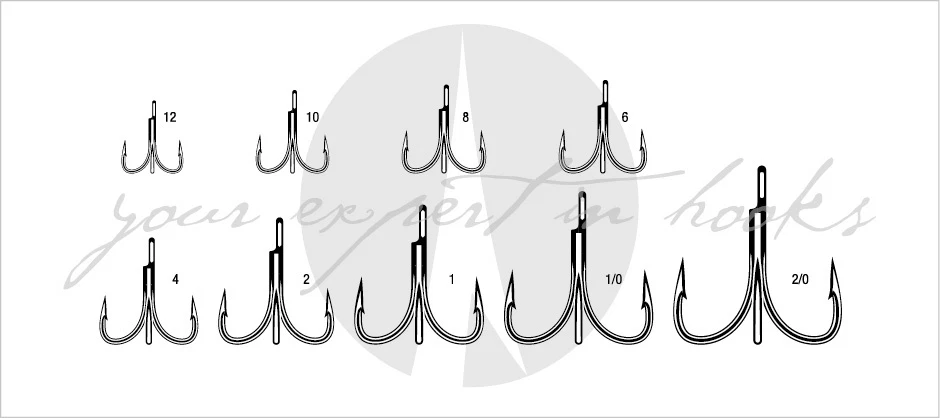 VMC Drilling 7554 BN+TI versch. Größen für Wobbler Spinner Blinker Raubfisch