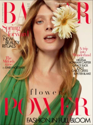 HARPER'S BAZAAR MAY 2021 UK | INTELLIGENT, INSPIRING, INIMITABLE | FLOWER POWER