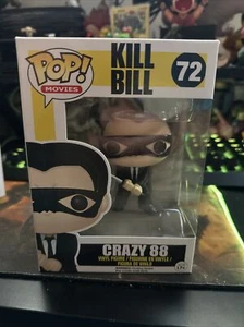 FUNKO POP VINYL MOVIES KILL BILL CRAZY 88 #72 ORIGINAL NEW VAULTED - Picture 1 of 6