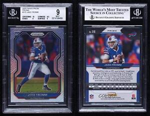 2020 Panini Prizm Rookie Silver Prizm Jake Fromm #310 BGS 9 MINT Rookie RC