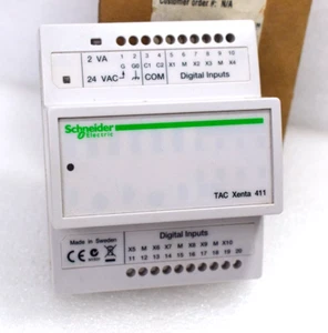 SCHNEIDER ELECTRIC TAC Xenta 411 DIGITAL INPUT MODULE 0-073-0201-1 - Picture 1 of 5