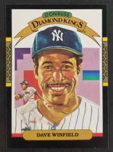 Carta Baseball Dave Winfield 1987 Donruss Diamond Kings #20 (NM) - Foto 1 di 2