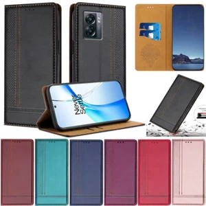 Slim Wallet Leather Flip Case Cover For OnePlus 12R Nord 2T N30 SE CE3 N30 N20 2 - Picture 1 of 62