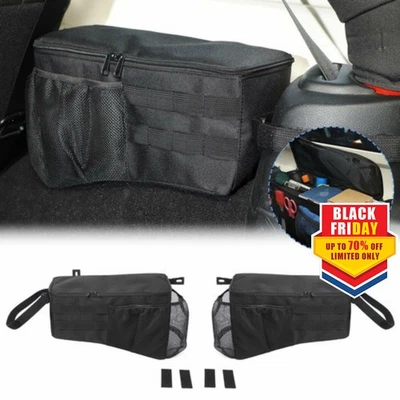 Storage Bag Cage with Multi-Pockets Organizers for Jeep Wrangler JK 2007-2017 A Foto 1 de 4