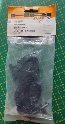 GENUINE HPI RACING GEAR BOX CASE A344 RUSH EVO - Image 1 of 3