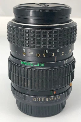 SMC Pentax-M Zoom Lens 40-80mm, F 2.8 - 4, with Macro Capability, Used - Image 1 of 3