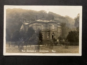 The Shroggs Steeton Village Yorkshire Real Photo Postcard P59 - Picture 1 of 2