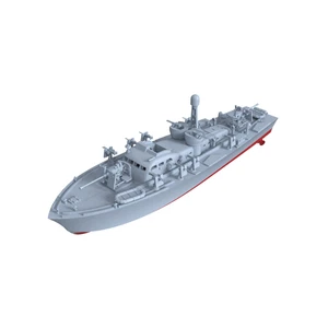 SSC350762S 1/350 Military Model Kit USS Elco 77-Foot PT Boa PT-59 FULL HULL - Picture 1 of 3