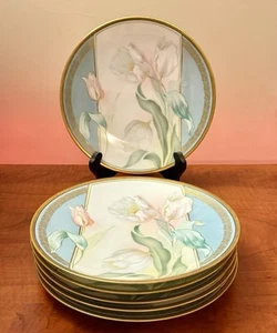 RS Preußen 30er Jahre Tulpenteller - Reinhold Schlegelmilch 6er Set - 8,5" Antik - Bild 1 von 6