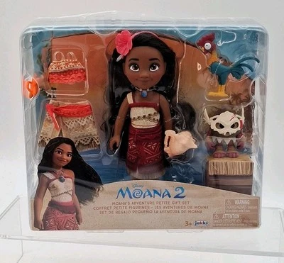 Disney Moana 2 Moan's Adventure Petite Juego Muñeca 6" Con Accesorios 7 Piezas Foto 1 de 2