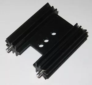Short Fecom TO-218/TO-220 Diserbatoio in alluminio per MOSFET, transistor, ecc. - Foto 1 di 6