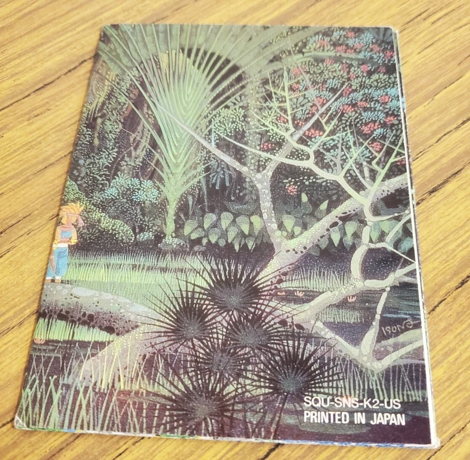 Secret of Mana SNES map and poster - Image 1 of 3