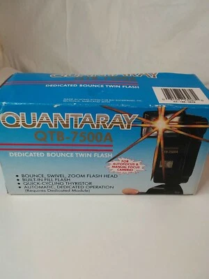 Quantaray QTB-7500A Shoe Mount Flash - Image 1 of 4