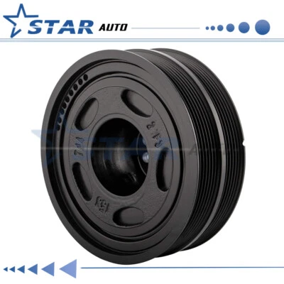 Polea del cigüeñal del motor para Audi A6 A7 A8 Q5 Q7 S4 S5 SQ5 Volkswagen Touareg Foto 1 de 4