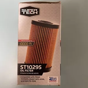Oil Filter Super Tech ST 10295 Made In USA 10,000 Miles - Picture 1 of 4