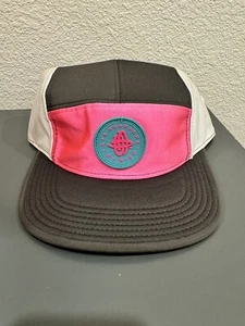 Rare 2014 Nike Air Huarache 5 Panel Hat Cap White pink grey 657997-233 AW84 Max - Picture 1 of 4