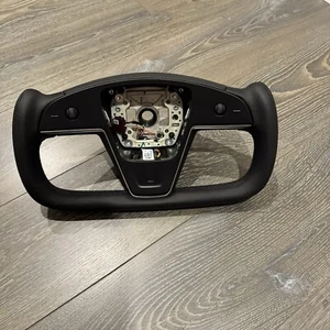 NEW 2021-2025 Tesla Model S X Yoke Steering Wheel  Factory Genuine 1965131-00-A - Bild 1 von 13
