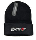 Friday the 13th Beanie Hat Skull Cap Warm Horror Black Jason Gift