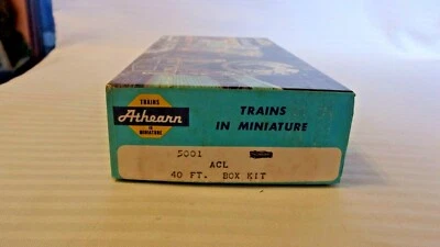 HO Scale Athearn 40' Box Car, Atlantic Coast Line, Brown, #20707, Built - Image 1 of 3